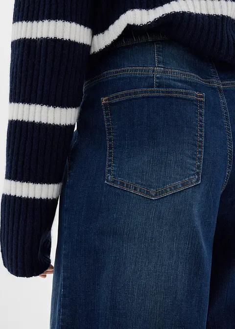 SPODNIE JEANSOWE DAMSKIE