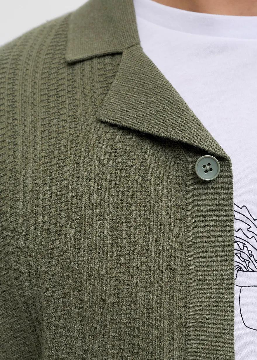 DZIANINOWA KOSZULKA POLO