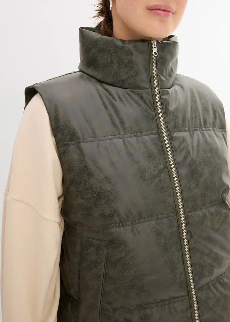 KAMIZELKA PUCHOWA PLUS SIZE
