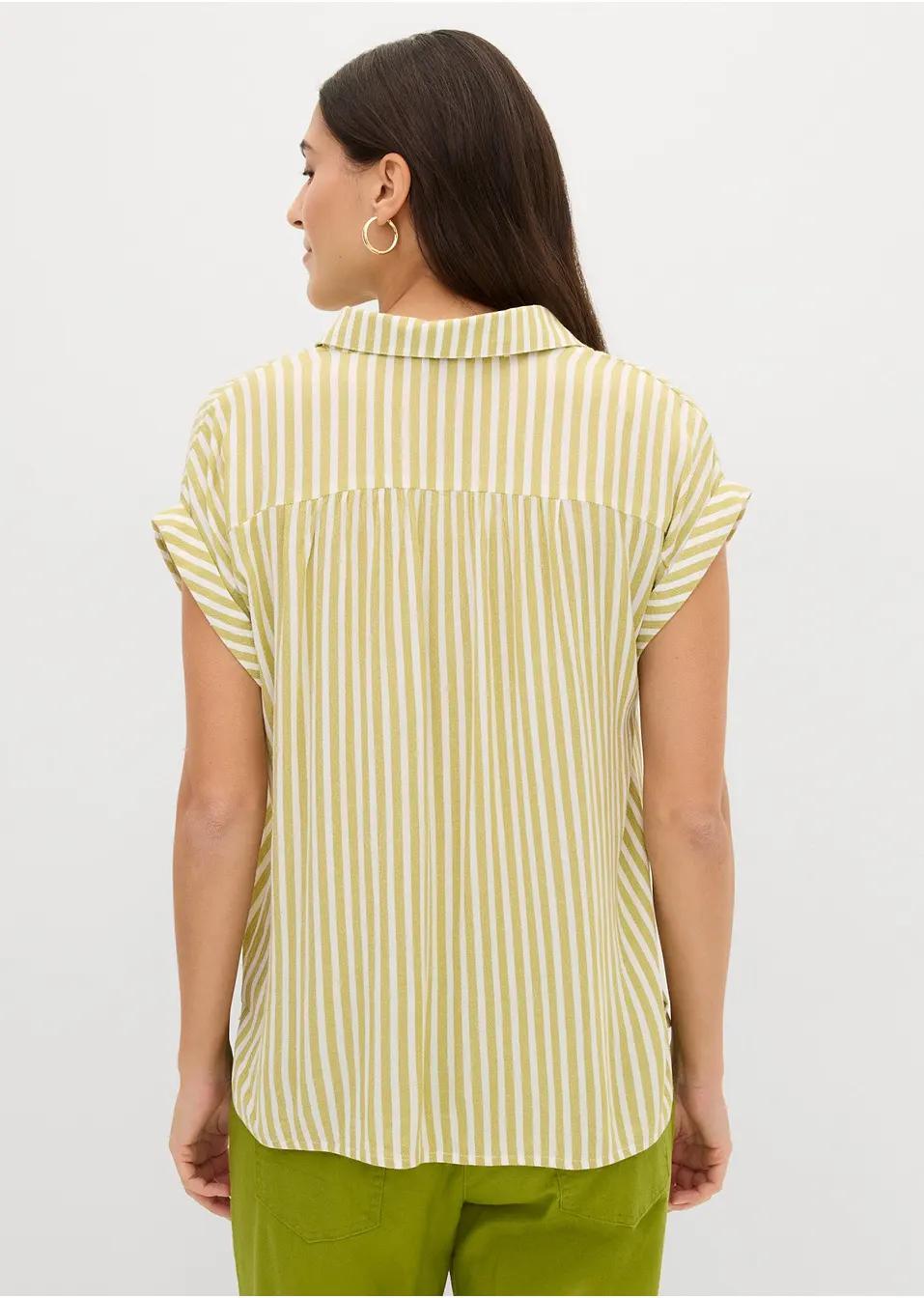 KOSZULKA POLO DAMSKA PLUS SIZE WISKOZA
