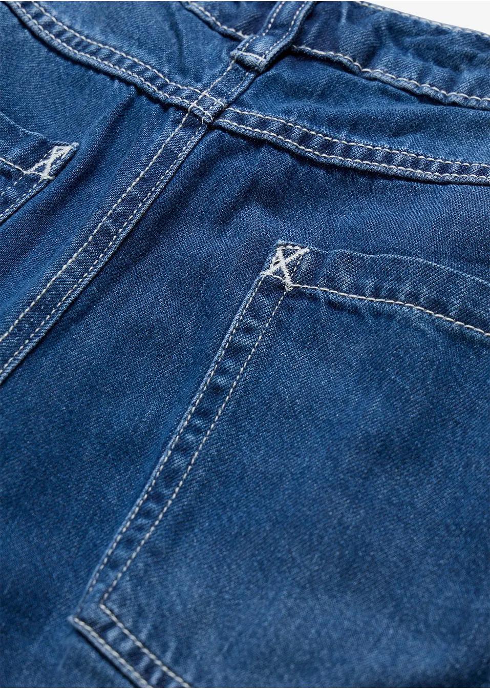 proste spodnie jeansowe