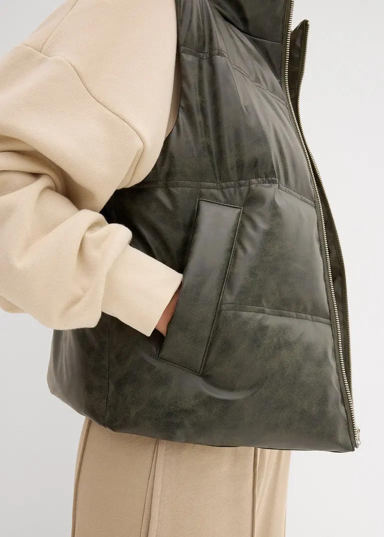 KAMIZELKA PUCHOWA PLUS SIZE