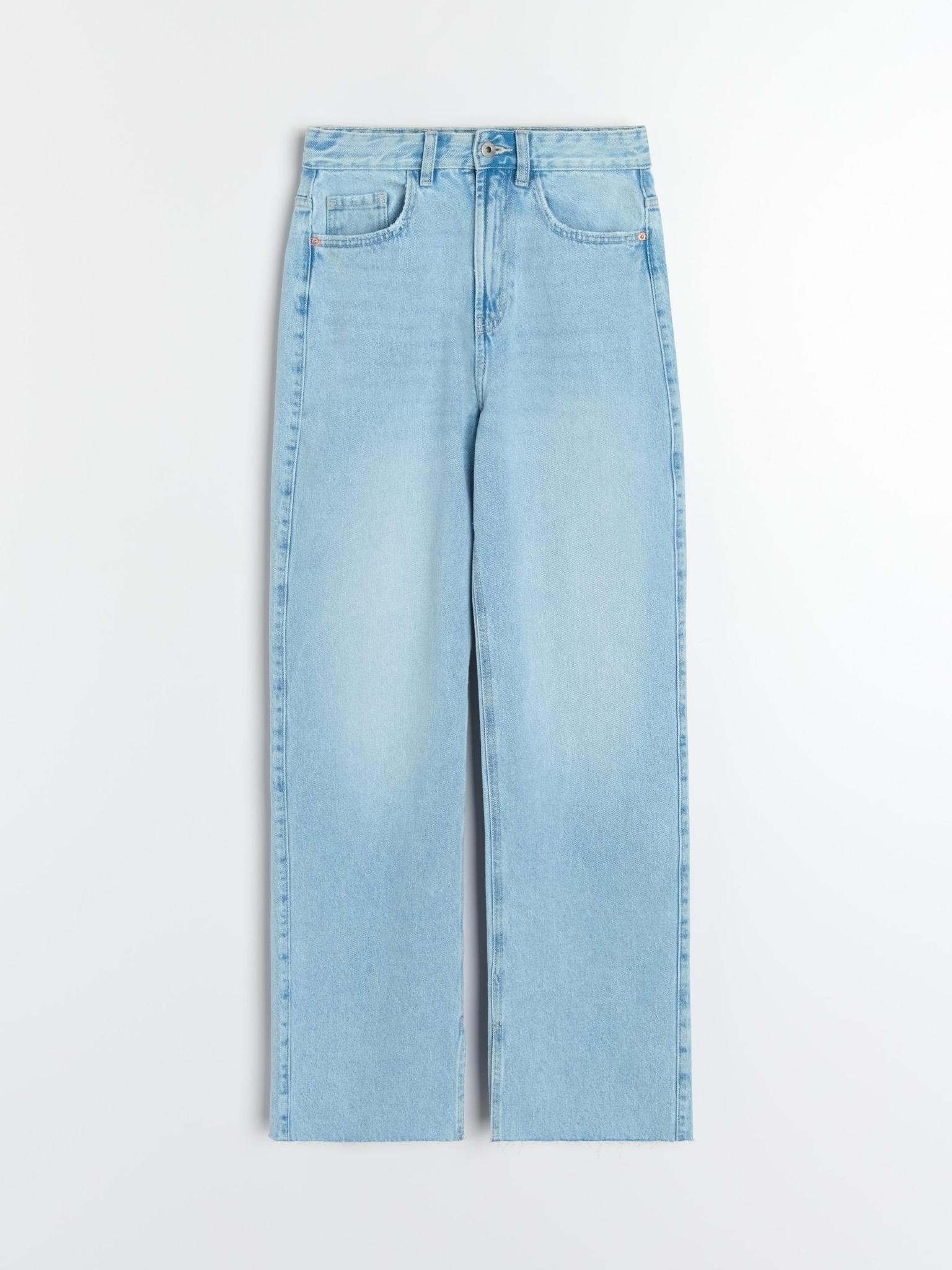 proste spodnie jeans