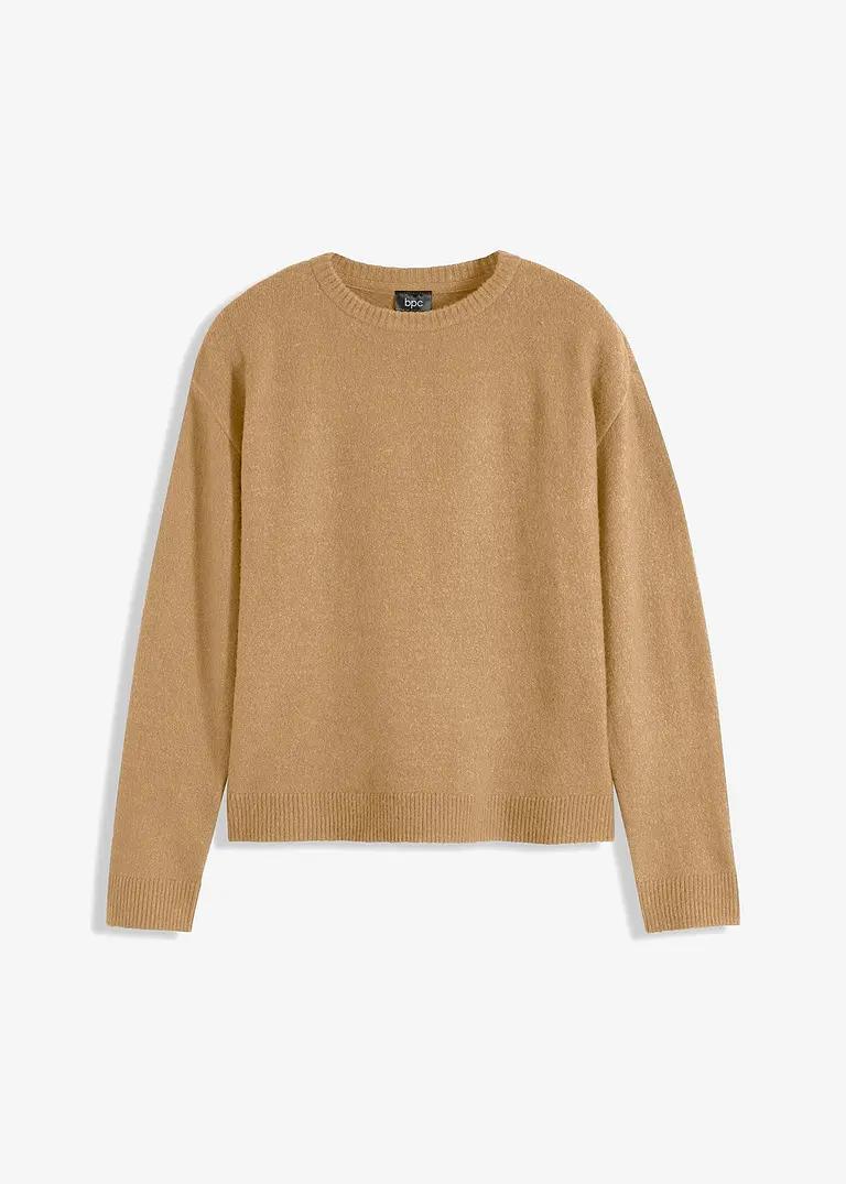 SWETER Z OKRĄGŁYM DEKOLTEM 