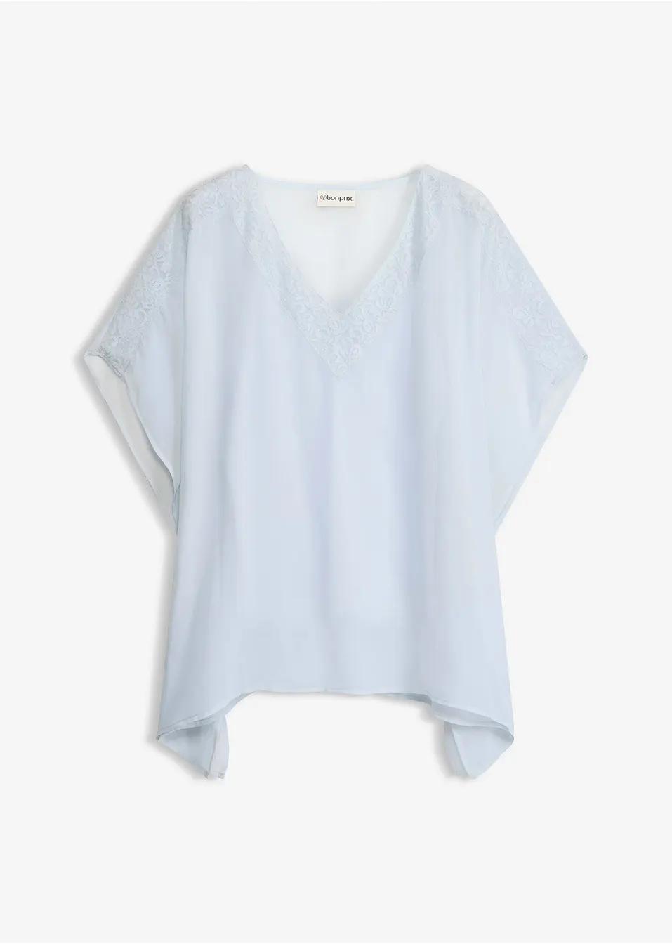 TUNIKA DAMSKA PLUS SIZE DEKOLT V RĘKAW 3/4