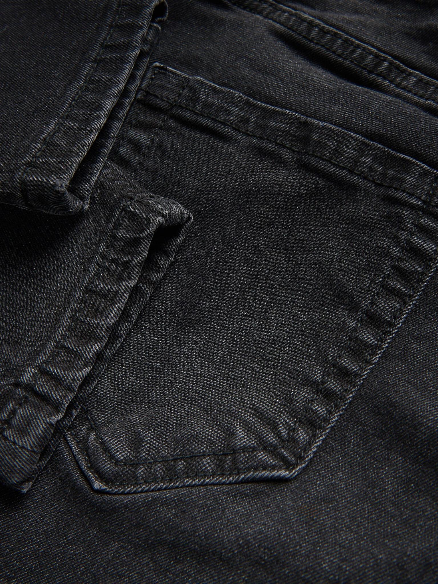 spodnie jeans rurki wysoki stan