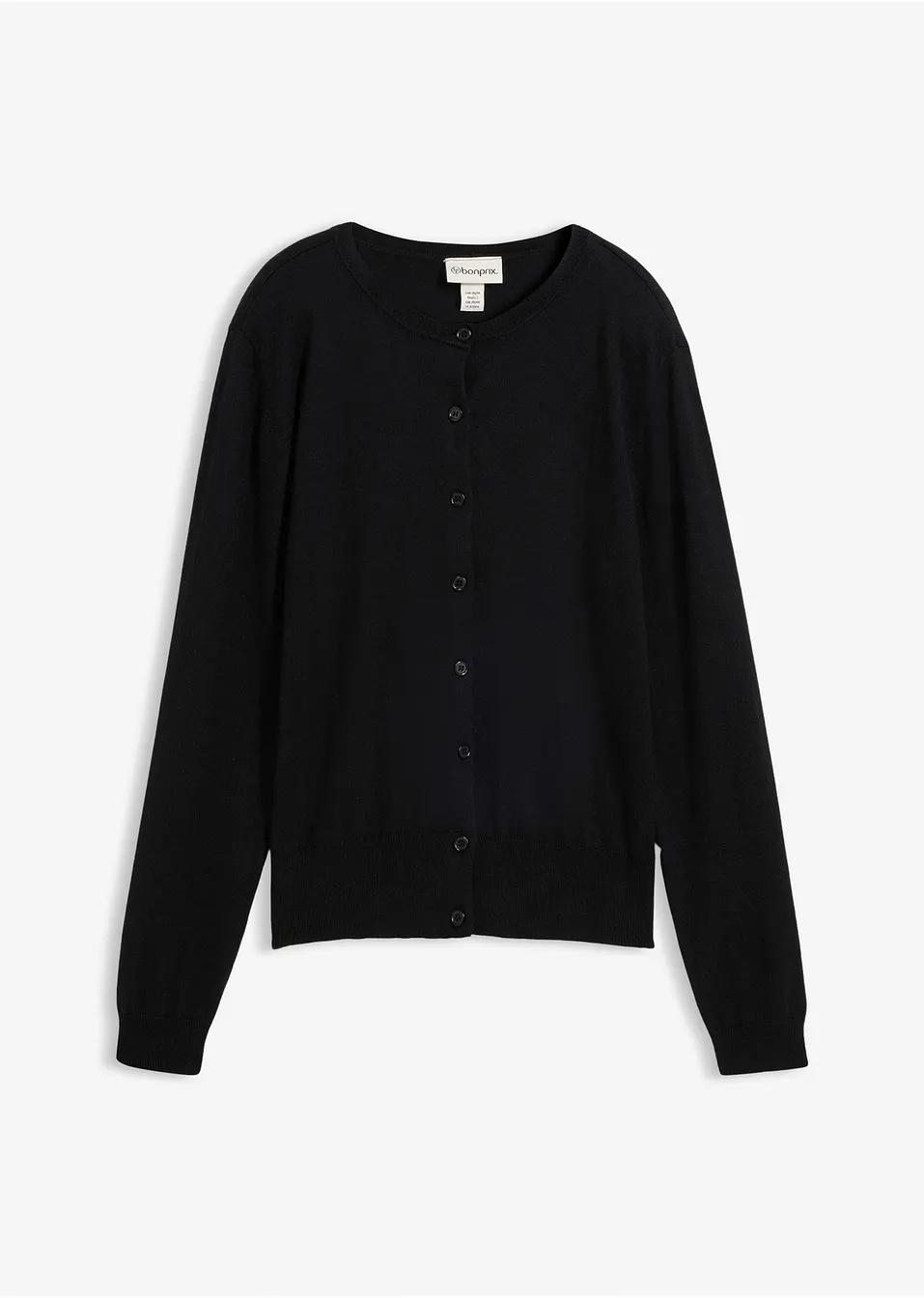 SWETER DAMSKI ROZPINANY BAWEŁNIANY OKRĄGŁY DEKOLT