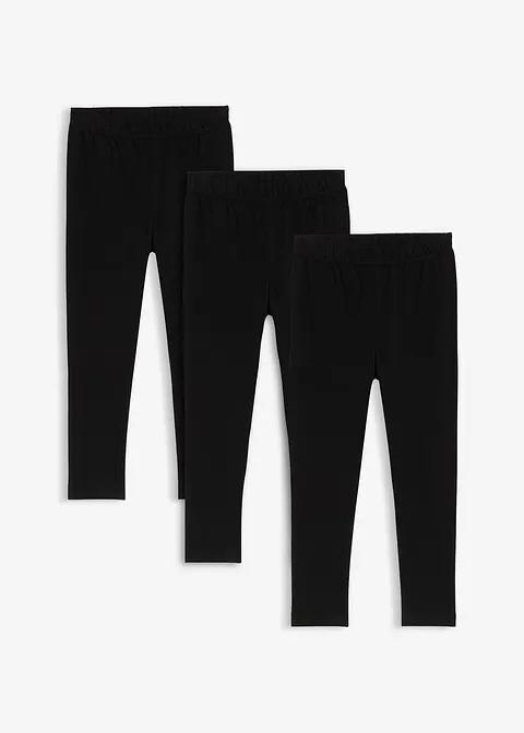 LEGGINSY DZIECIĘCE BAWEŁNIANE 3 SZT