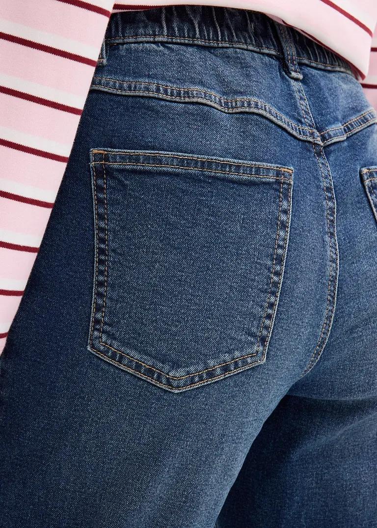 SPODNIE MOM JEANS