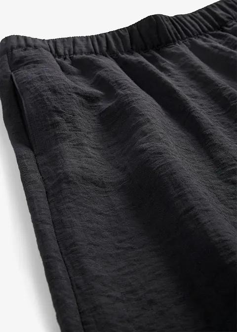 SPODNIE DAMSKIE CASUAL KULOTY WISKOZA REGULAR
