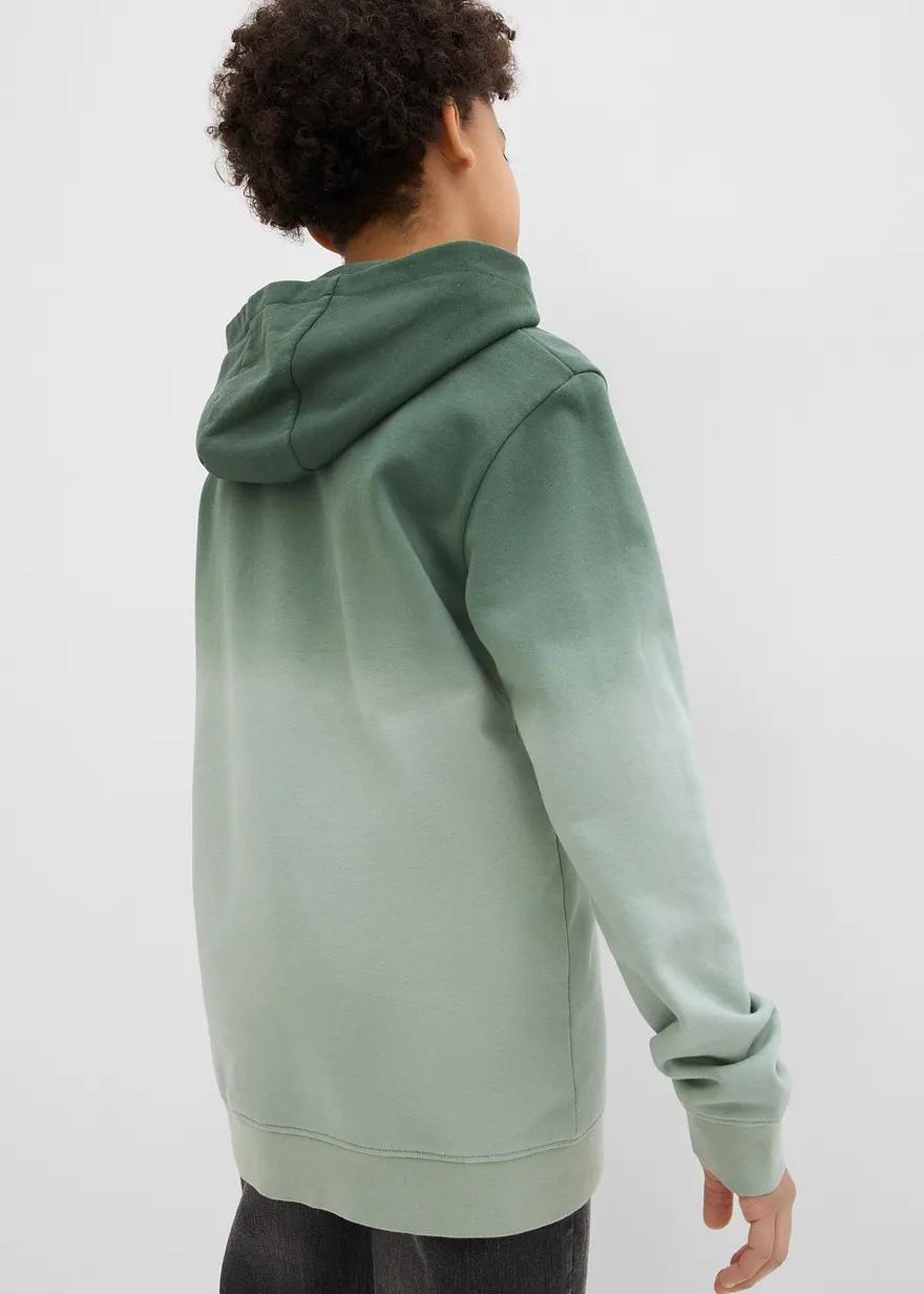 BLUZA Z KAPTUREM OMBRE