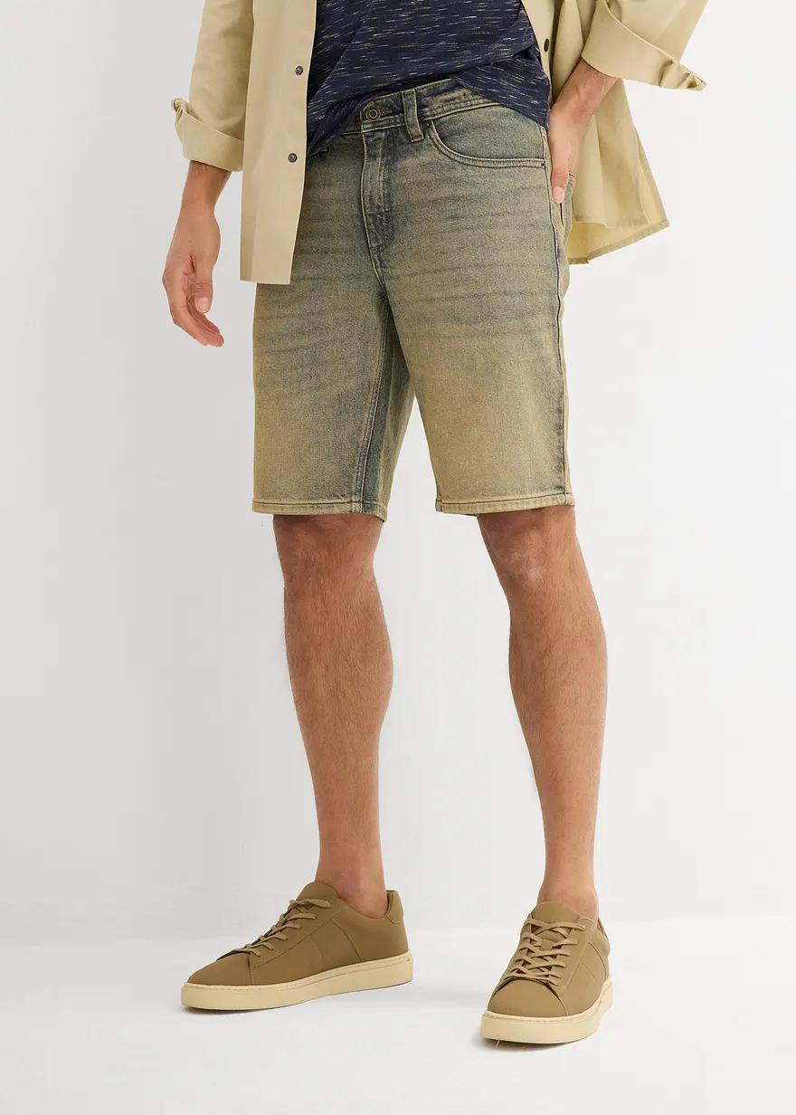 BERMUDY JEANSOWE MĘSKIE