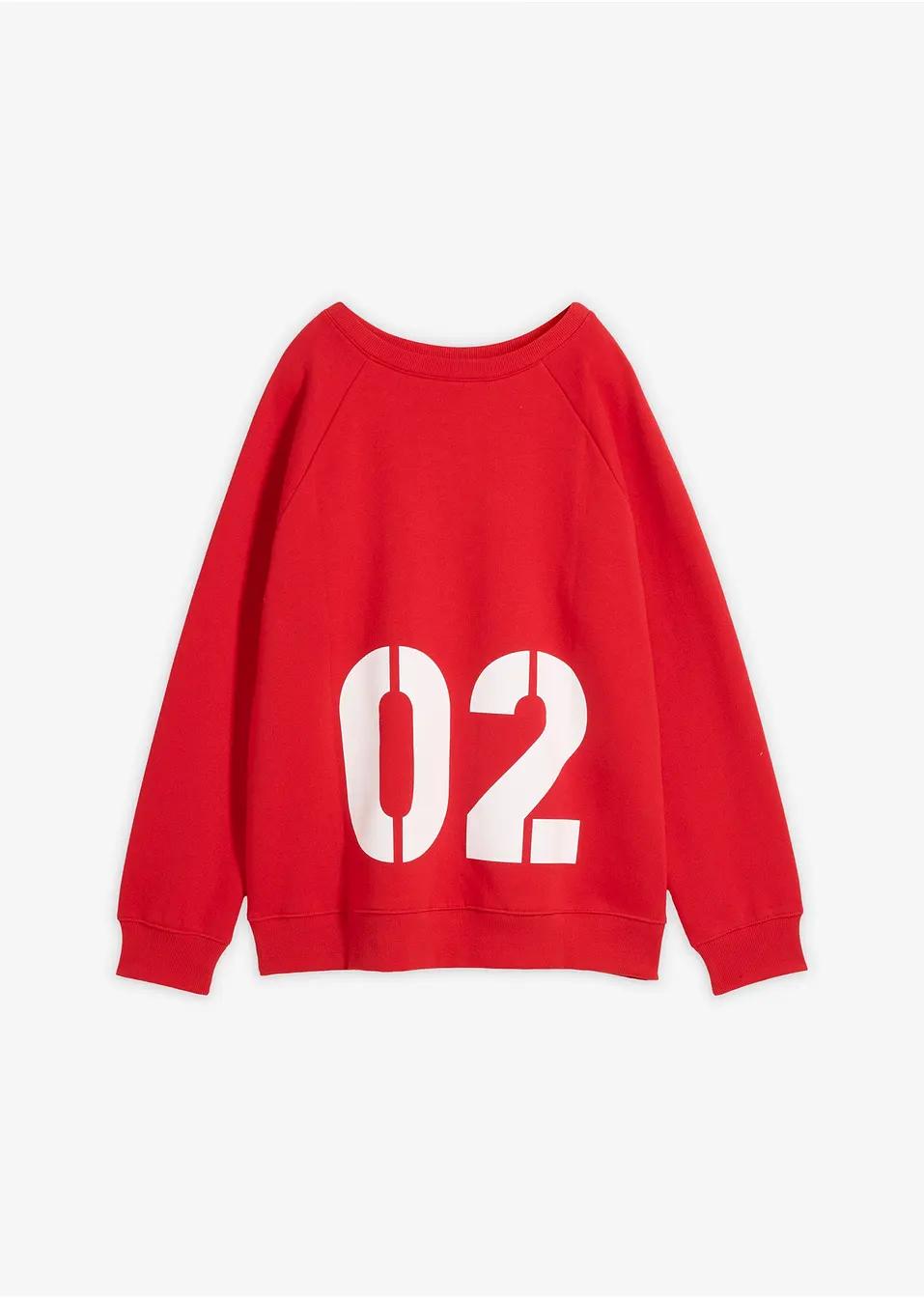 BLUZA DAMSKA REGULAR BAWEŁNIANA BEZ KAPTURA