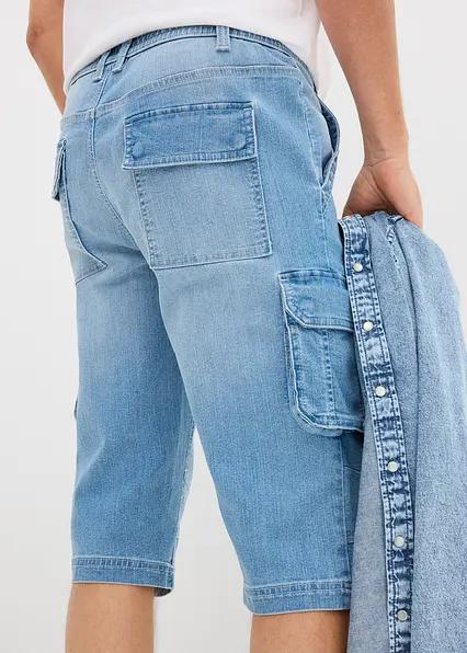 BERMUDY JEANSOWE MĘSKIE
