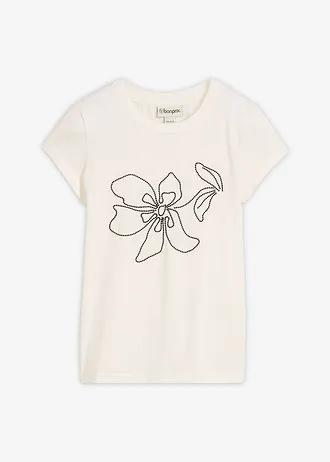 T-SHIRT DAMSKI OKRĄGŁY DEKOLT BAWEŁNA