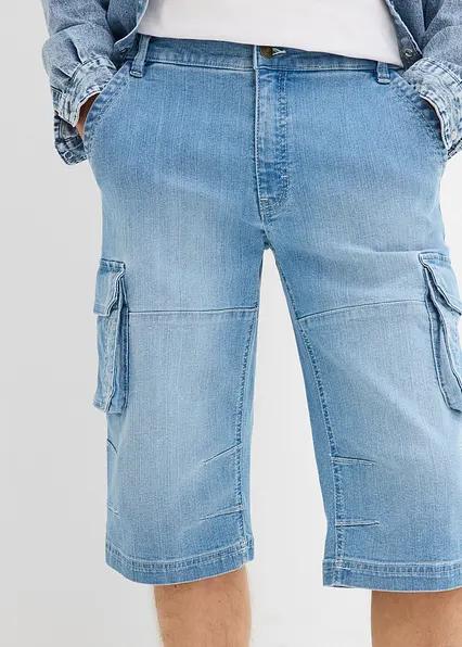 BERMUDY JEANSOWE MĘSKIE