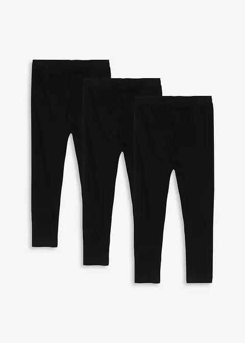 LEGGINSY DZIECIĘCE BAWEŁNIANE 3 SZT