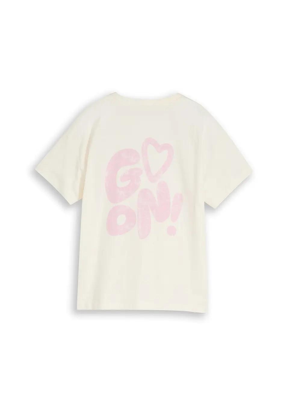 T-SHIRT OVERSIZE Z NADRUKIEM