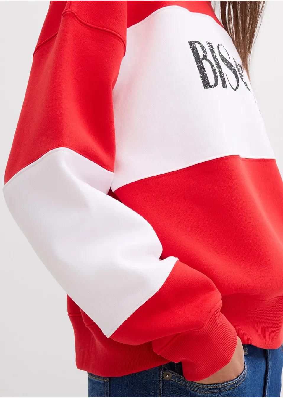 BLUZA DAMSKA BAWEŁNIANA WKŁADANA PRZEZ GŁOWĘ