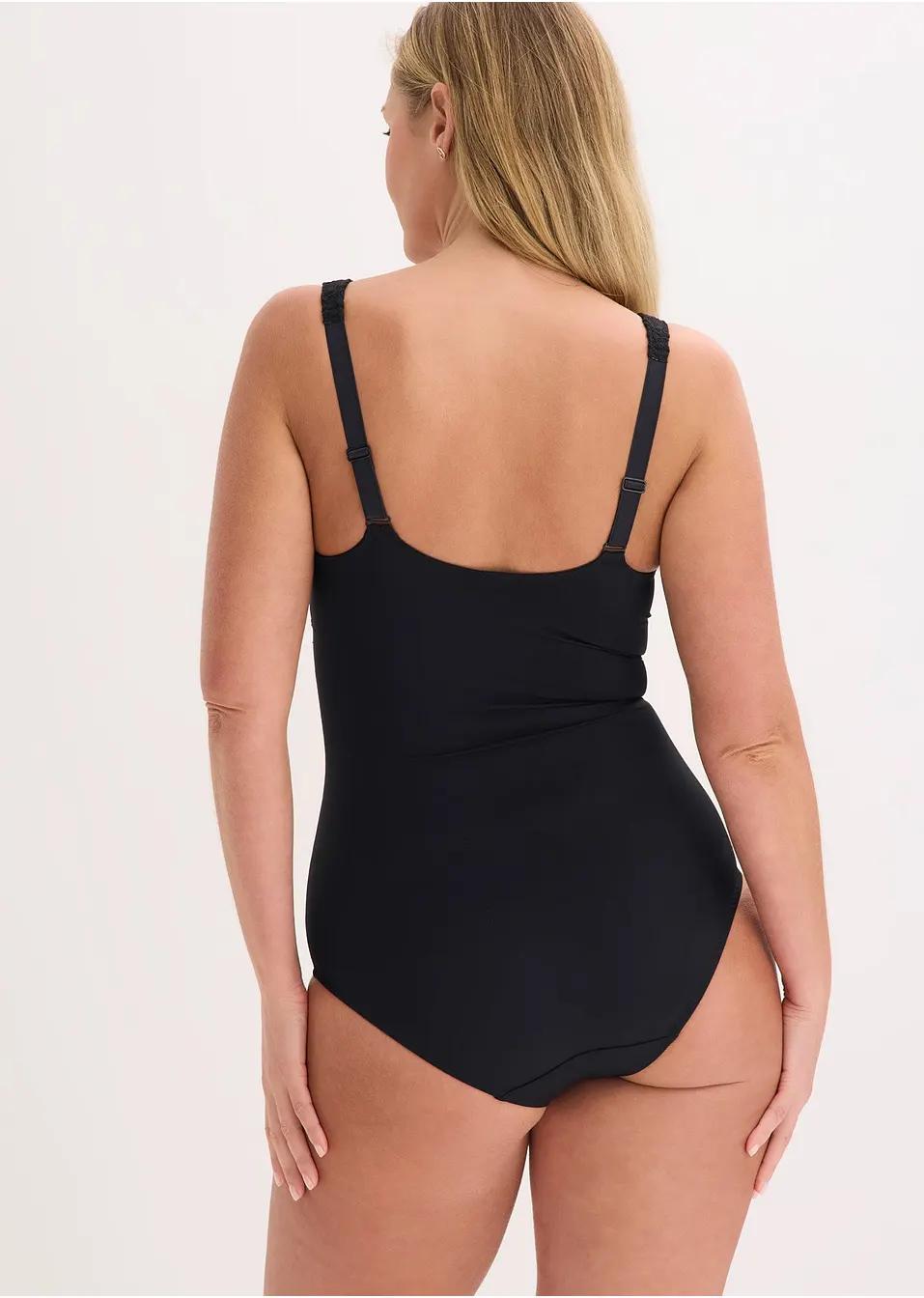 CZARNE BODY KORONKA