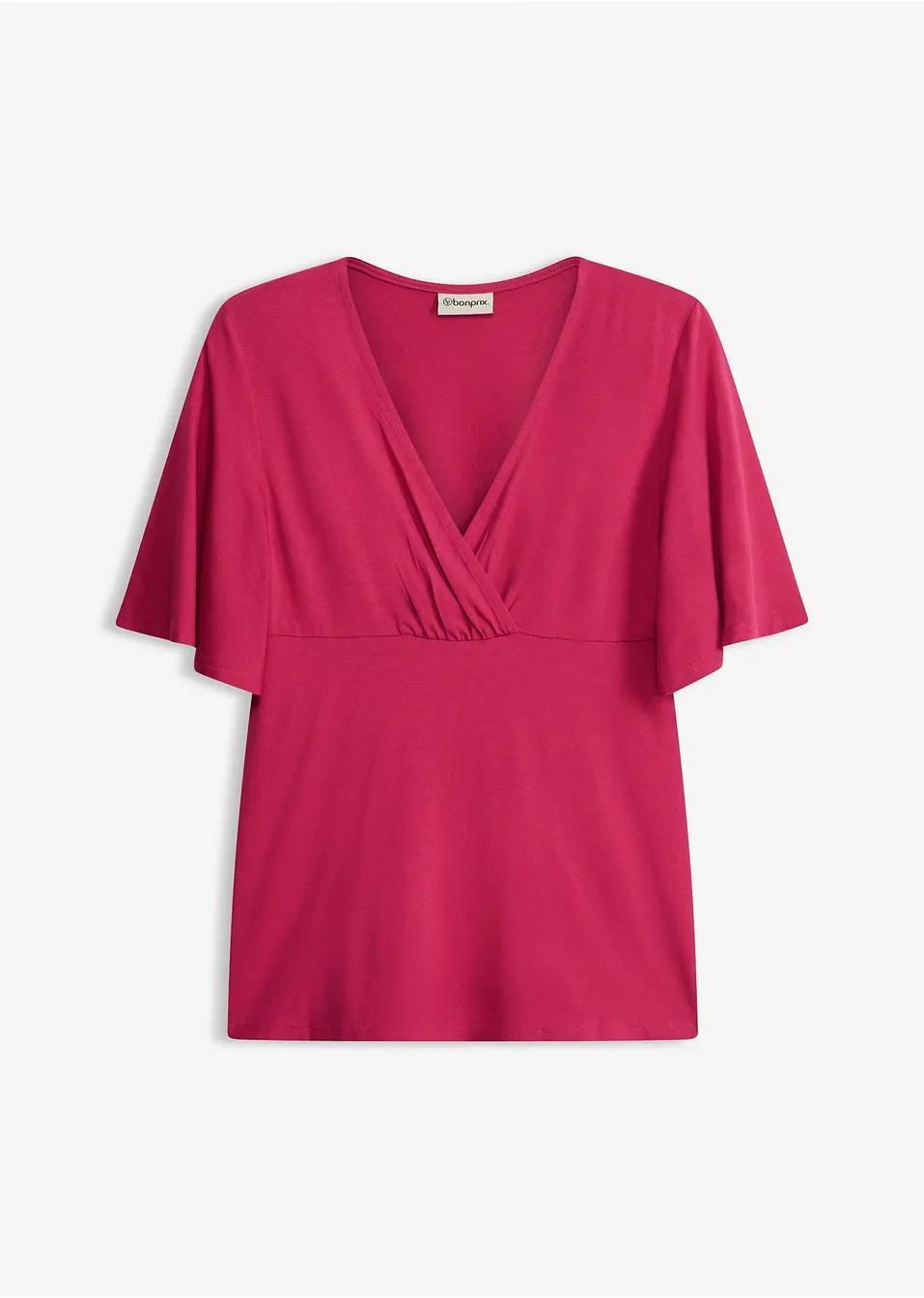 BLUZKA DAMSKA PLUS SIZE LUŹNA WISKOZOWA 
