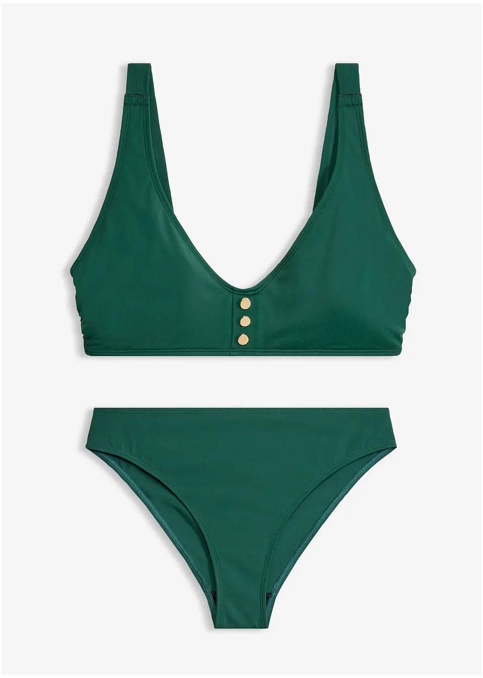 BIKINI DWUCZĘŚCIOWE Z OZDOBNYMI GUZIKAMI