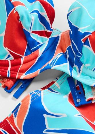DÓŁ OD BIKINI ROŚLINNY WZÓR