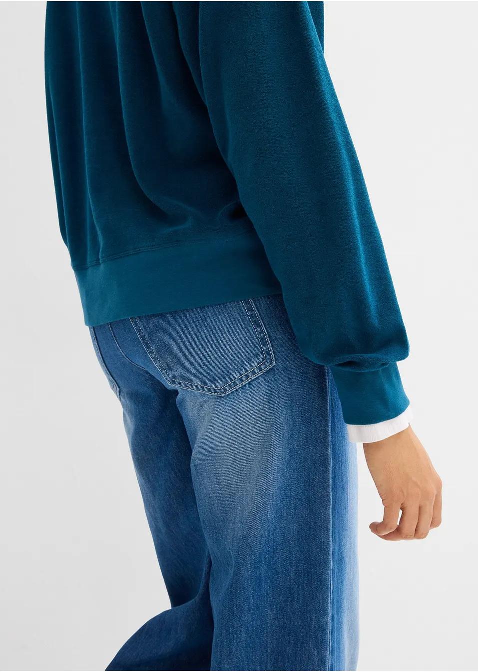 BLUZA Z DŁUGIM RĘKAWEM