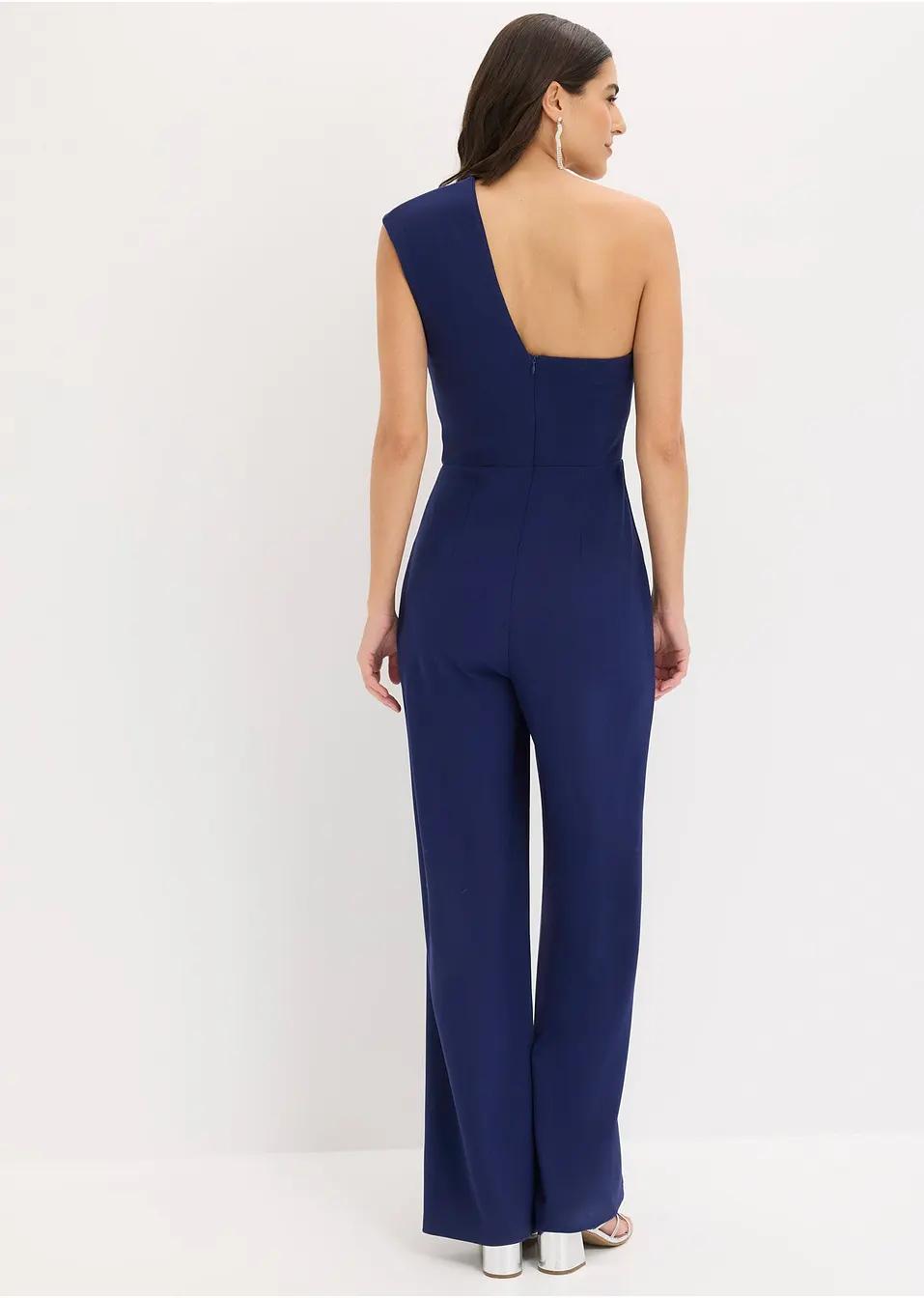 KOMBINEZON DAMSKI PLUS SIZE  NA JEDNO RAMIĘ